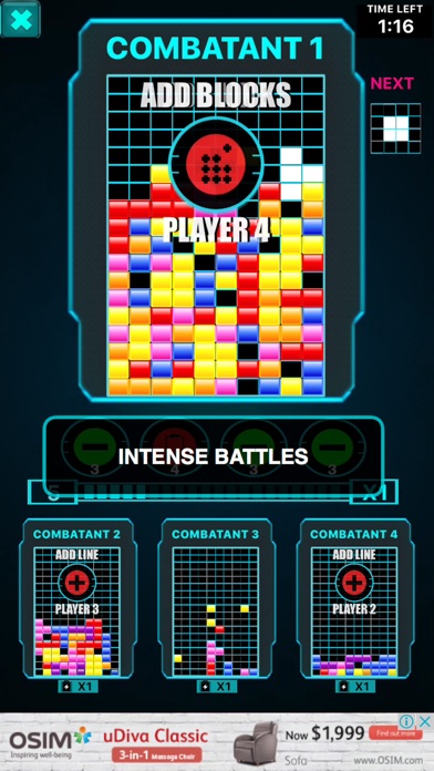 Tetris - Battle screenshot 2