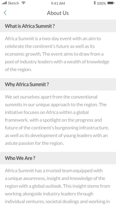 Warwick Africa Summit screenshot 3