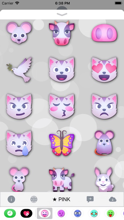 PINK Emoji • Stickers screenshot-3