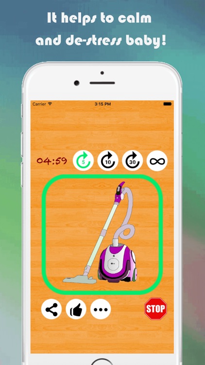 Vacuum Cleaner For Baby Sleep screenshot-3