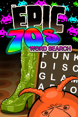 Epic 70s Word Search - giant seventies wordsearch - náhled