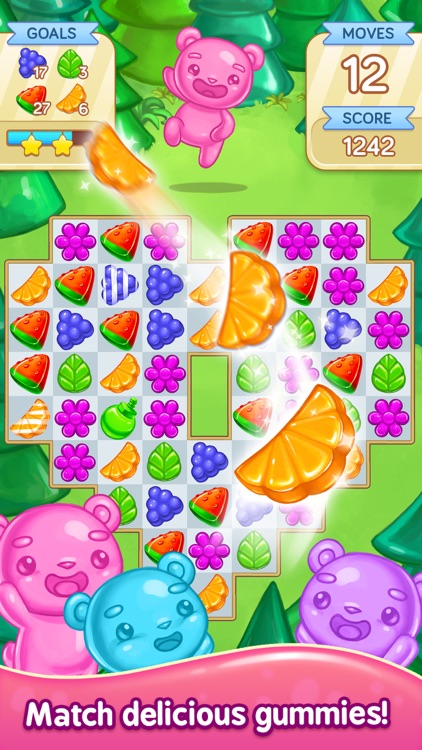 Gummy Gush: Match 3 Puzzle screenshot-0