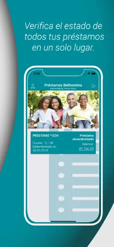 Captura de Pantalla 5 Préstamos Bellnomina iphone