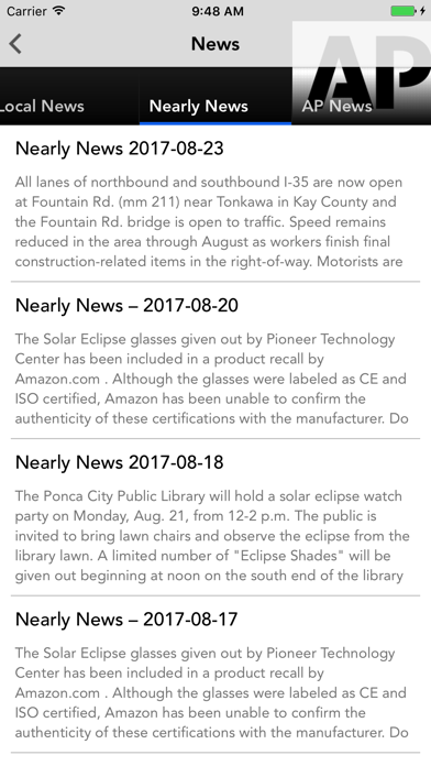 The Ponca City News screenshot 2