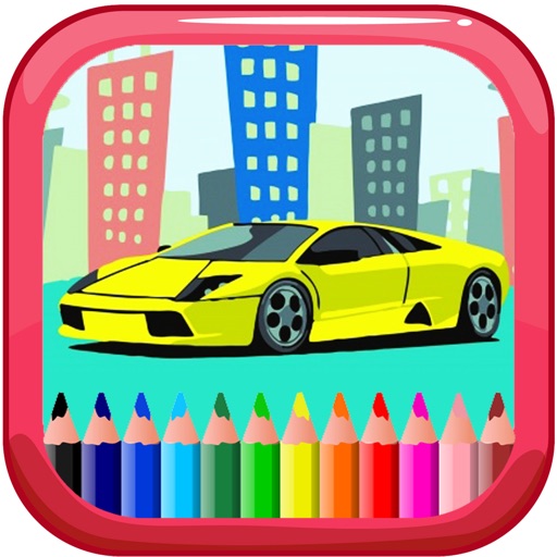 Monster Sport Car Coloring Game Truck Page