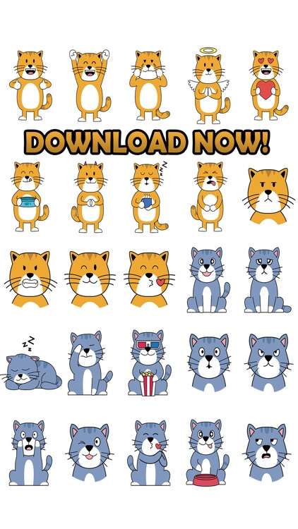 Cat Lovers Emojis and Stickers screenshot-4