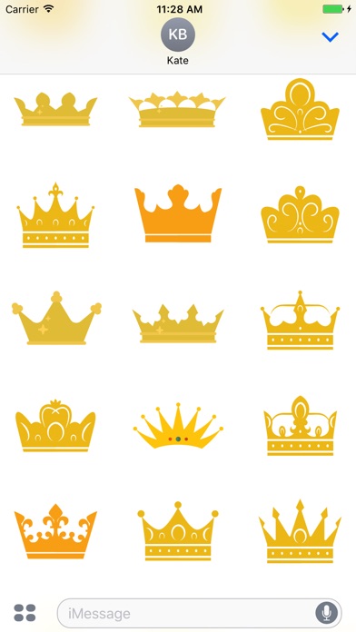 My Crown - stickers & emoji screenshot 3