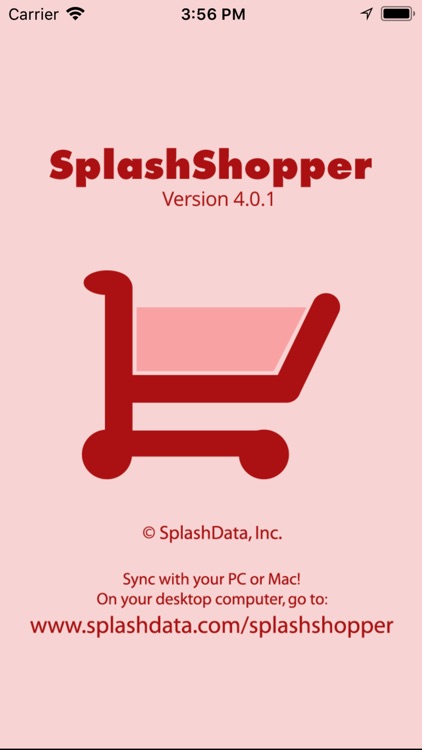 SplashShopper - organizer