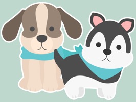 Dogs and Puppies Stickers pack