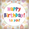 Happy Birthday Greetings Card