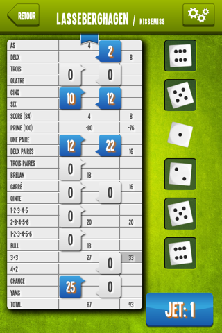 Yatzy Online Complete screenshot 2