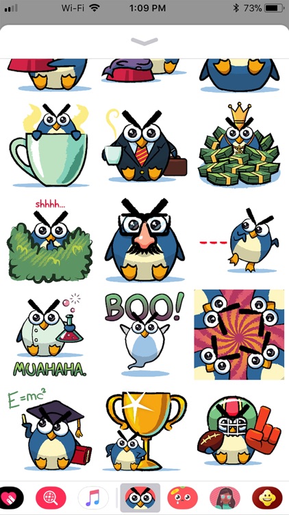 Grumply - Penguin Stickers
