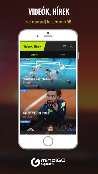 mindiGO Sport screenshot 2