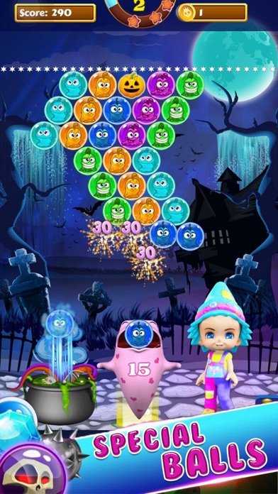 How to cancel & delete Bubble Wizards Dark Shoot from iphone & ipad 3