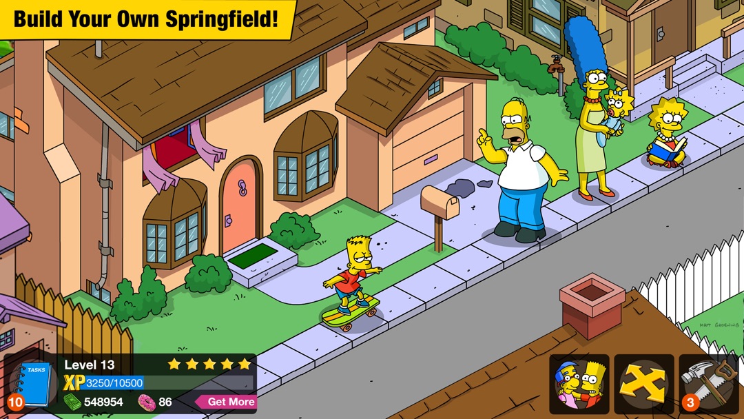 Tapout simpsons game cheats