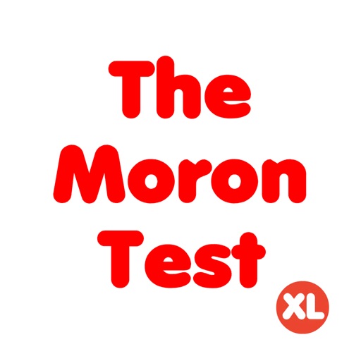 The Moron Test XL iOS App