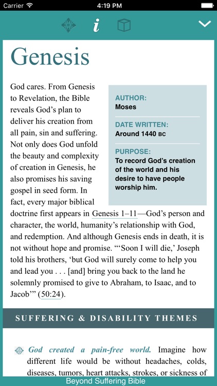Beyond Suffering Bible