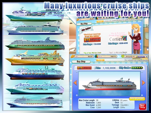 Cruise Tycoon HD - náhled