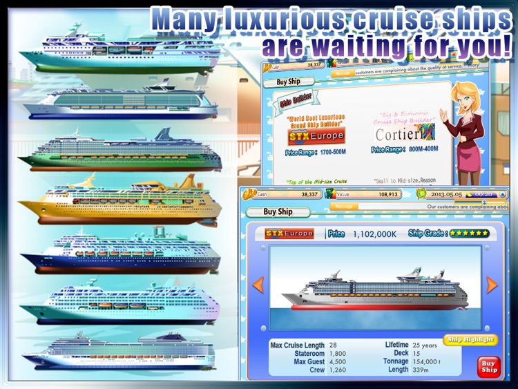 Cruise Tycoon HD screenshot-2