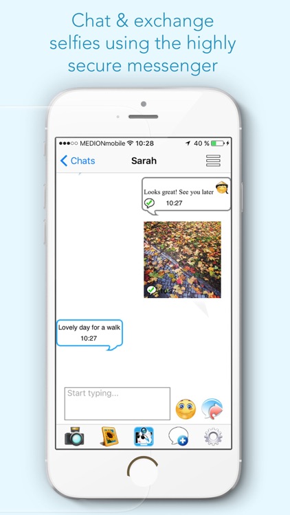 SelfieCheckr E2E Messenger