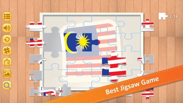 Jigsaw Puzzle National Flag JM(圖2)-速報App