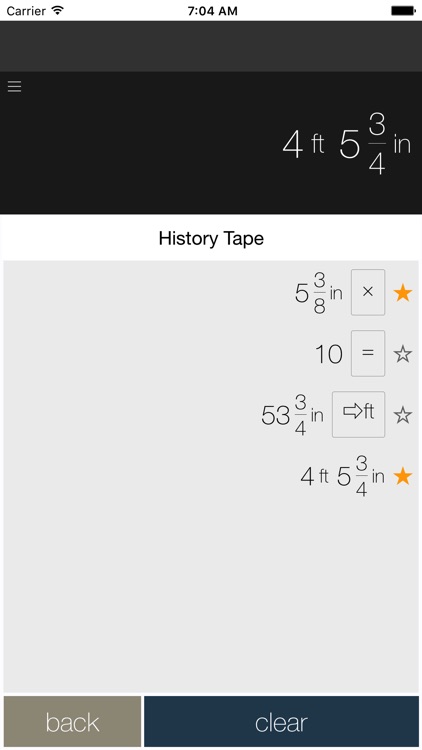 Feet&Inches Calculator screenshot-3