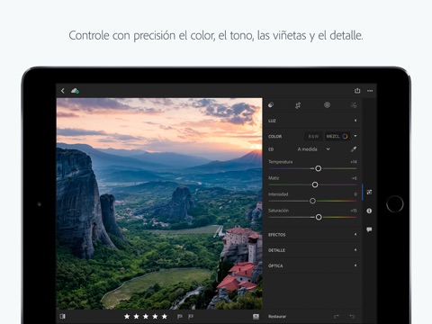 Adobe Lightroom for iPad screenshot 4