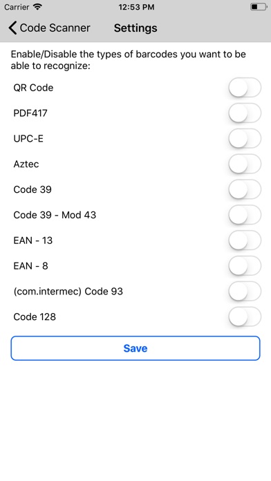 Bar Code Fast Scanner screenshot 2