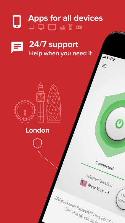 ExpressVPN - #1 Trusted VPN screenshot-0