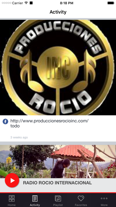 RADIO ROCIO INTERNACIONAL screenshot 2