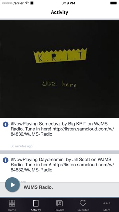 WJMS Radio. screenshot 2