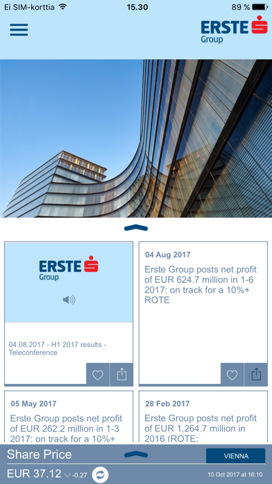 How to cancel & delete Erste Group Investor Relations from iphone & ipad 1