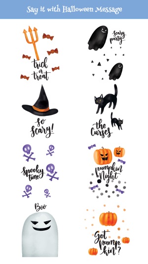 Cute Watercolor Halloween Pack(圖3)-速報App