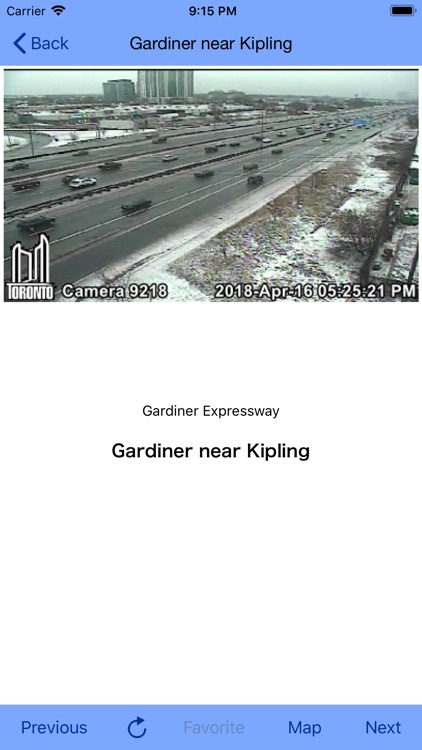 Toronto Traffic Cam