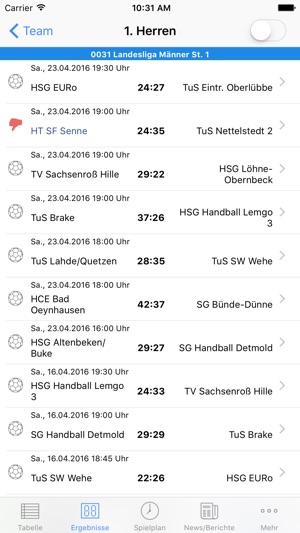 HT Sportfreunde Senne(圖2)-速報App