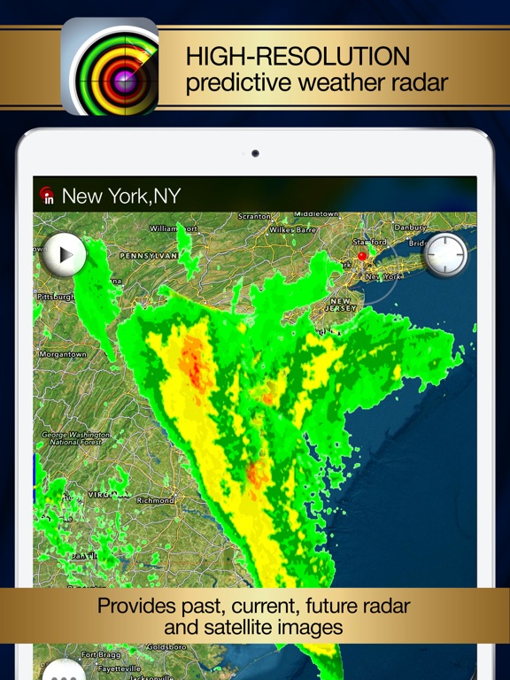 Radar MAX: NOAA Weather radar iPad Radar MAX: NOAA Weather radar iPad
