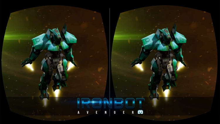 VR Flying Iron Robot Transform screenshot-3