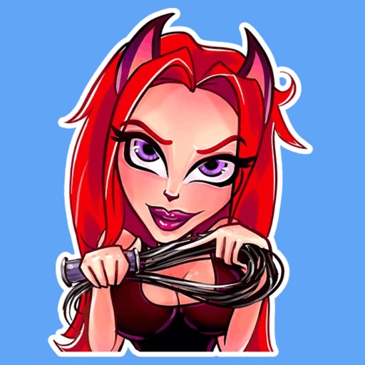 Devil Girl STiK Sticker Pack icon