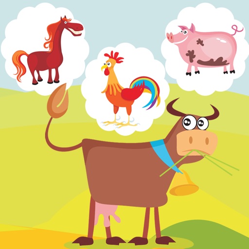 A Free Educational Memoryzing Learning Game For Kids & Family: Remember Me & My Happy Farm Animals iOS App