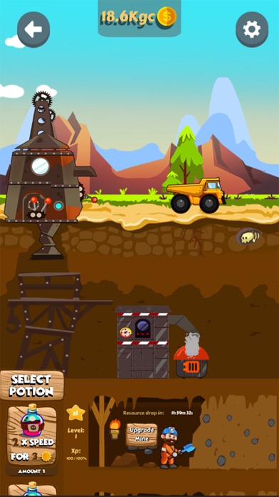 Miner GOLDRUSH screenshot 3