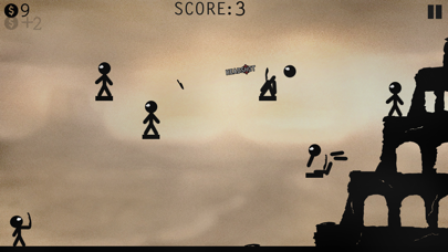 Stickman Knife Shadow Attacks screenshot 2