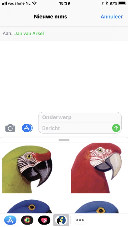 Macaw Stickerpack