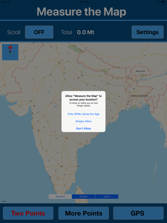 Measure Distance & Area on Mapのおすすめ画像1