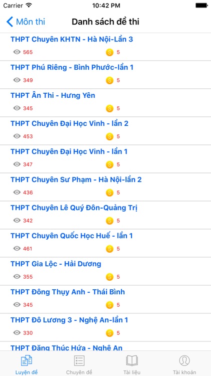 Luyện thi THPT