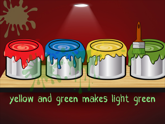 Color Mixing Paint Fun