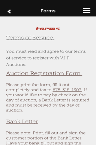 VIP Auctions screenshot 3