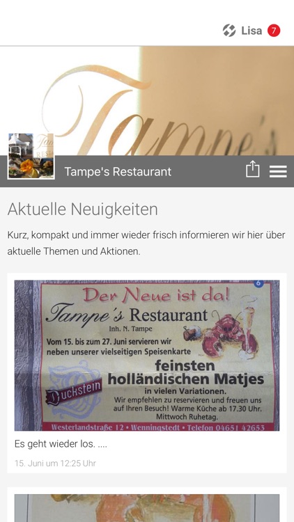 Tampe's Restaurant