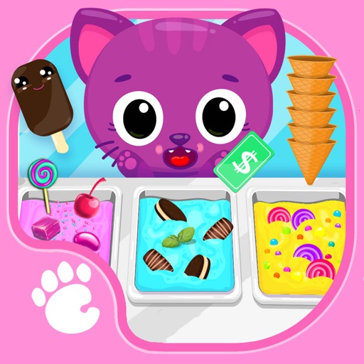 Cute & Tiny Ice Cream Icon