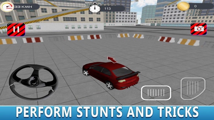 Town Jumping Modern Car