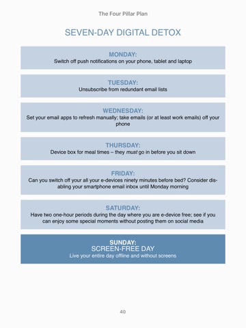 4 pillar plan book review